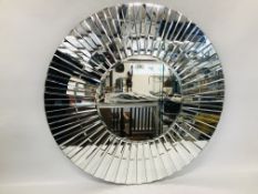 MODERN MORELLO MIRROR, D 80CM.