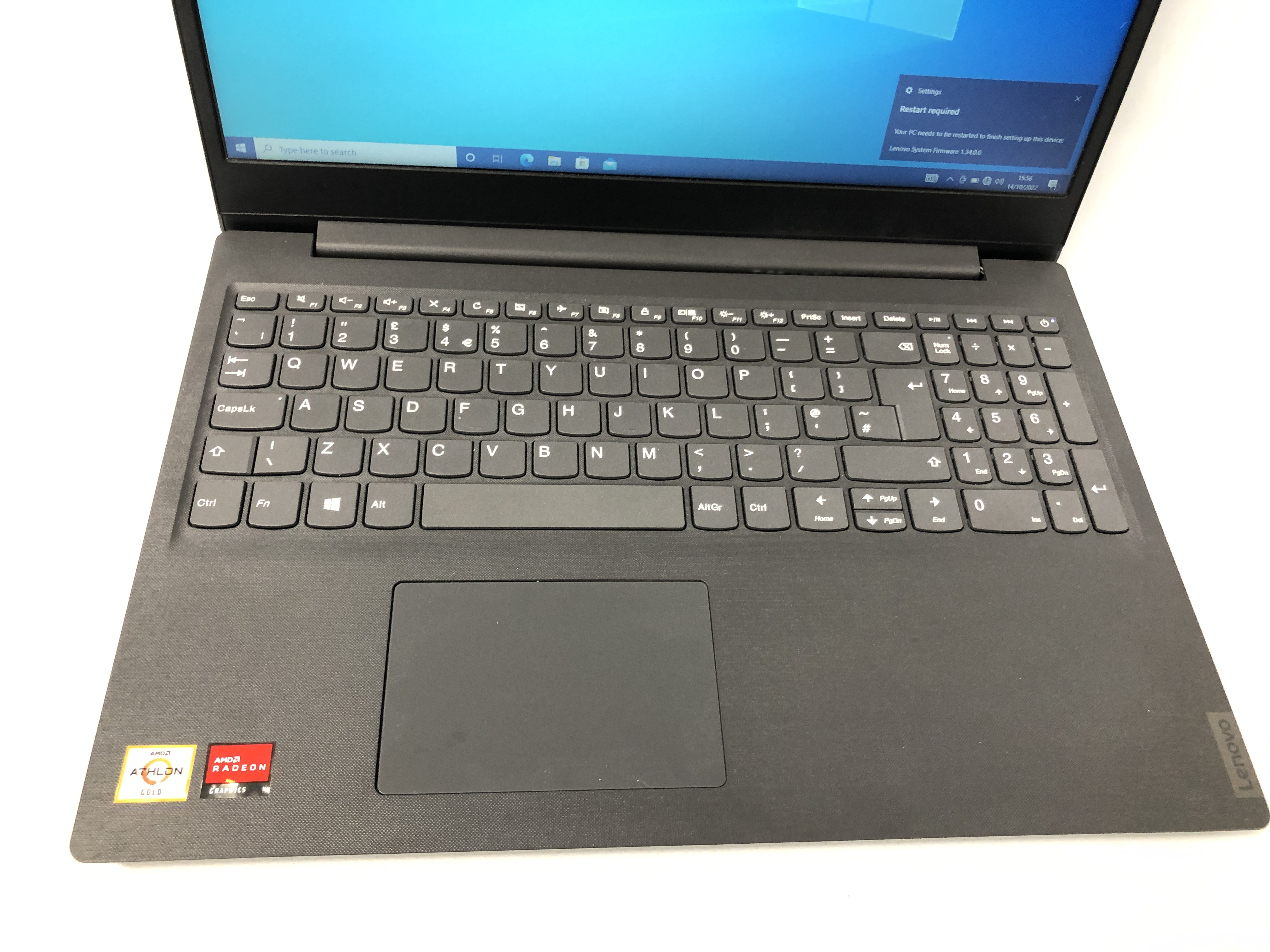 LENOVO LAPTOP COMPUTER MODEL 82C7, WINDOWS 10 (NO CHARGER) - SOLD AS SEEN. - Image 2 of 4