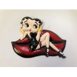 (R) BETTY BOOP WALL FIGURE