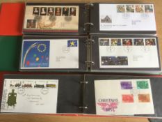 A COLLECTION OF GB FIRST DAY COVERS IN SIX ALBUMS 1972 (FEW EARLIER) TO 2004,