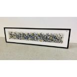 JOHN LEWIS JACKSON POLLOCK - SUMMERTIME FRAMED PRINT (FRAMED L 149CM X H 38.5CM).