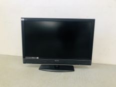 A SONY BRAVIA 40 INCH TV - SOLD AS SEEN