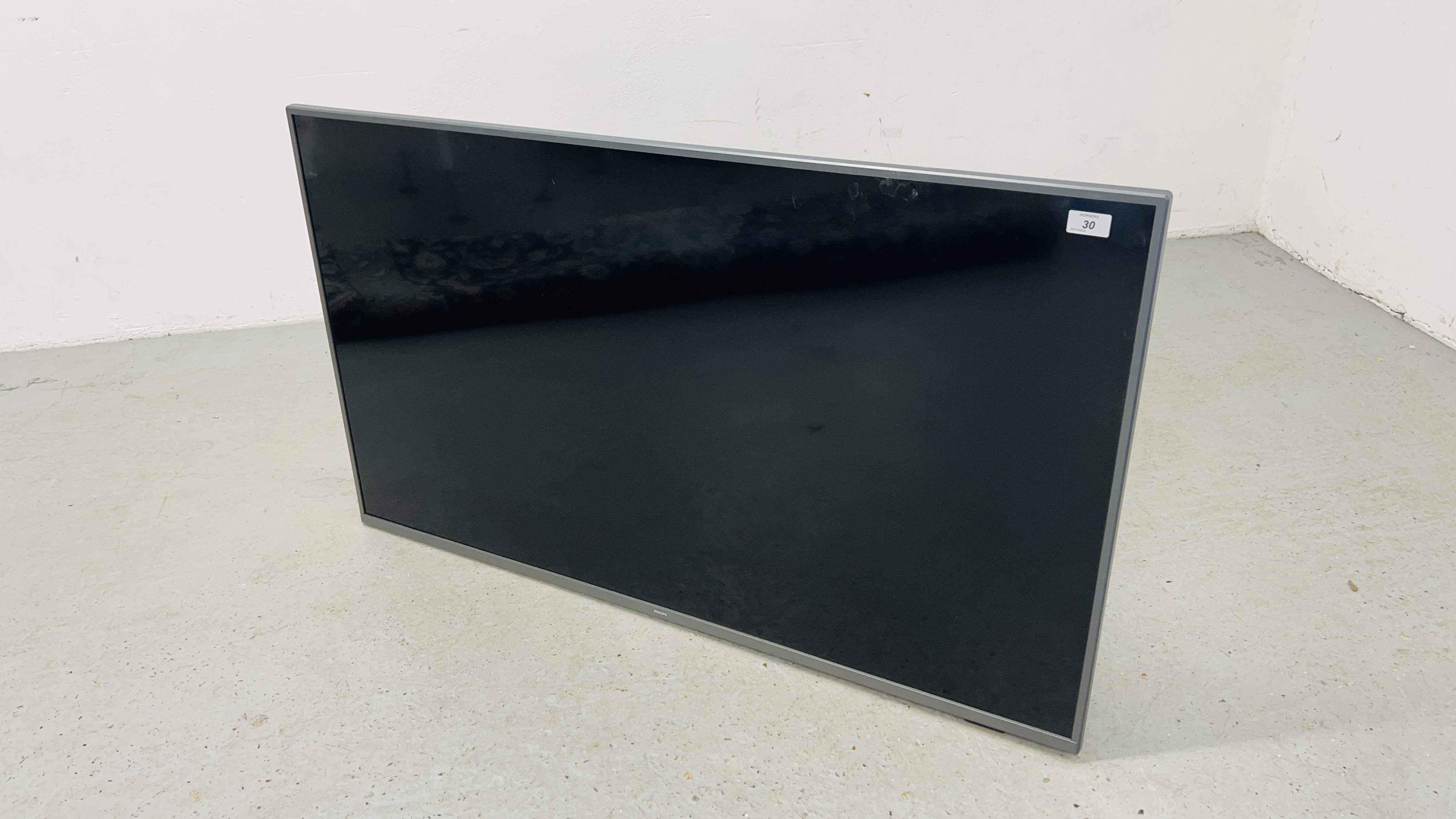 PHILIPS 50 INCH TELEVISION (NO REMOTE OR STAND) - SOLD AS SEEN.