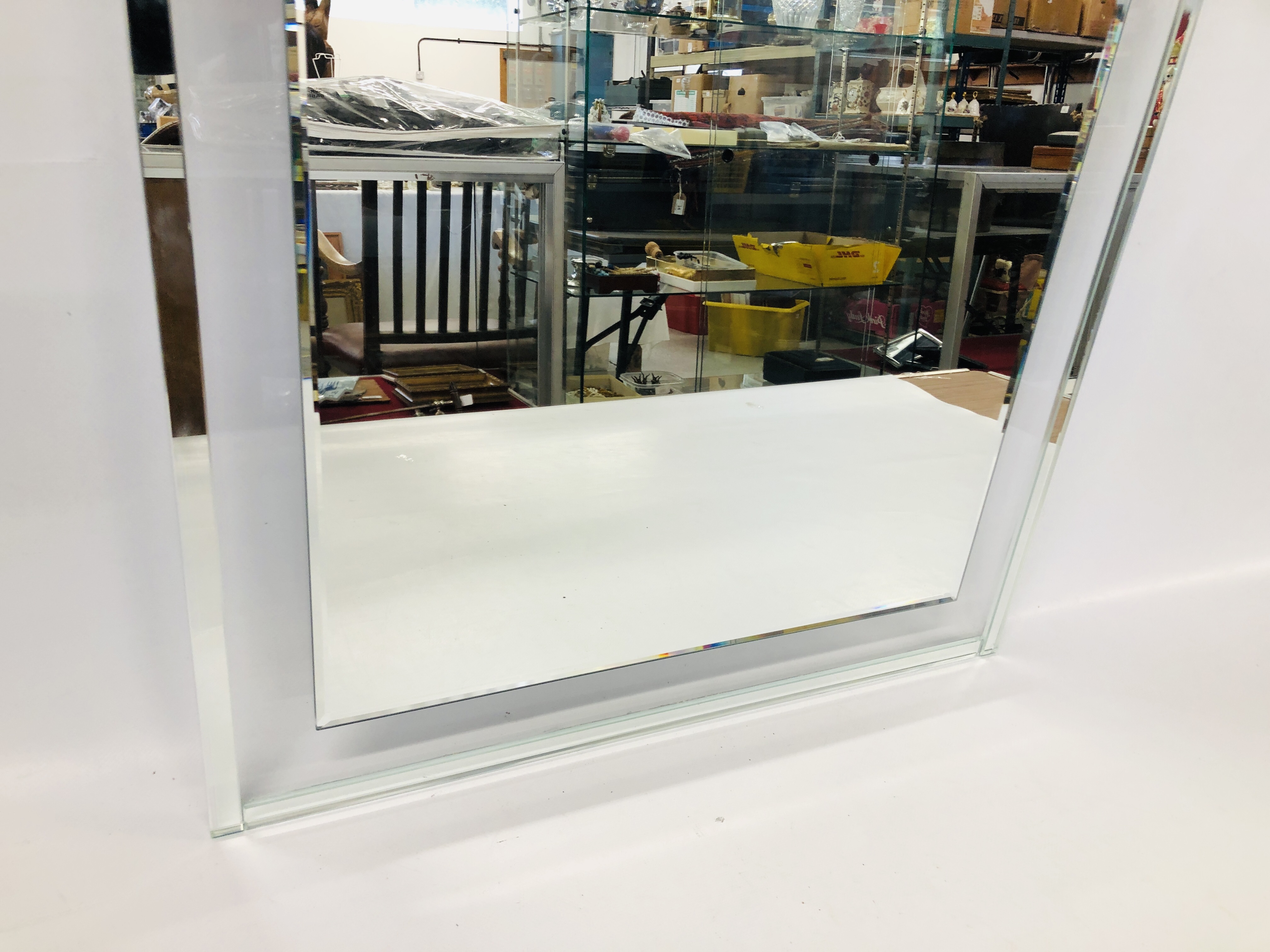 MODERN "HiB" BATHROOM MIRROR, W 50CM X H 70CM. - Image 3 of 5