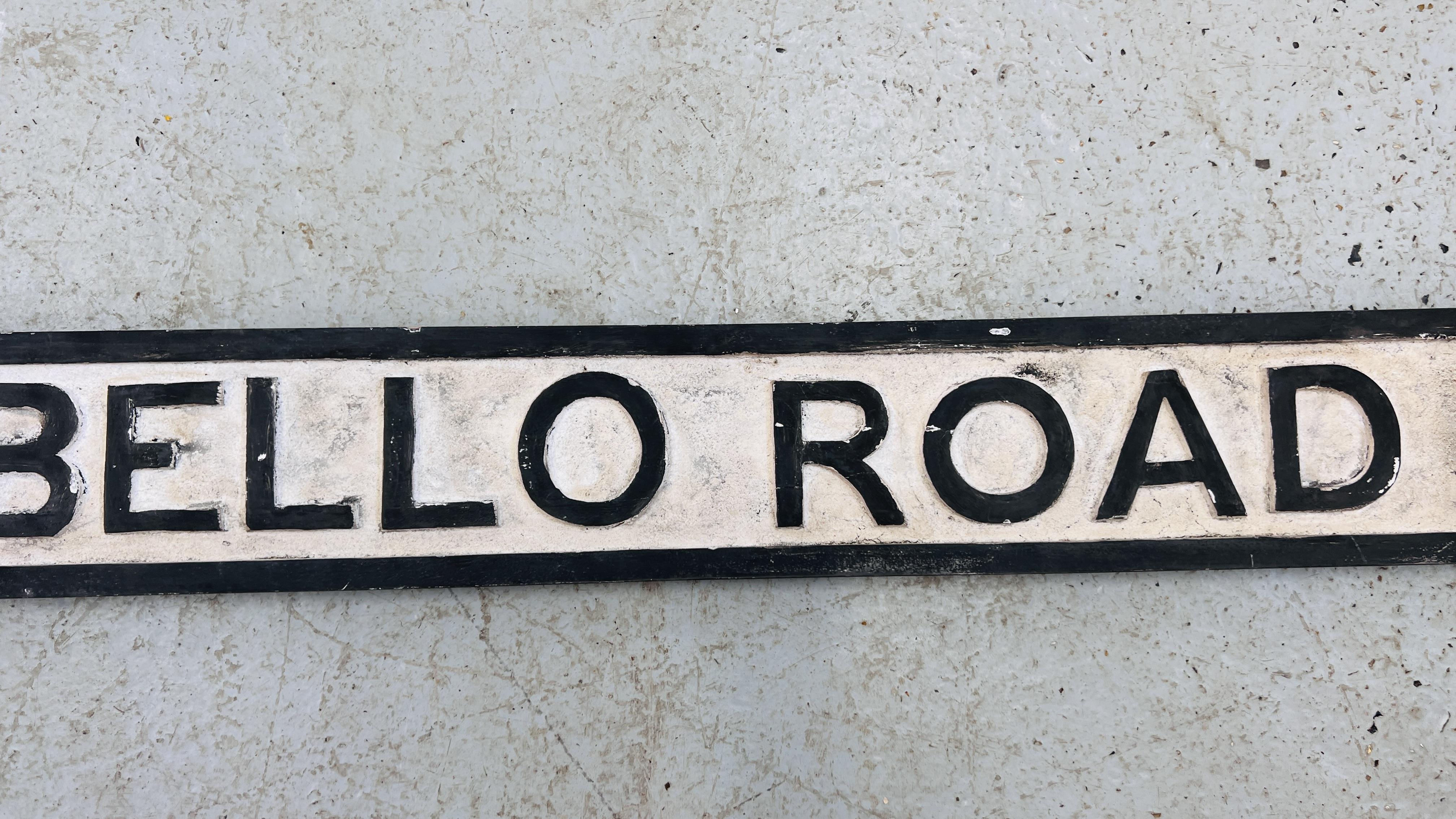 REPRODUCTION PORTOBELLO ROAD SIGN. - Image 3 of 4