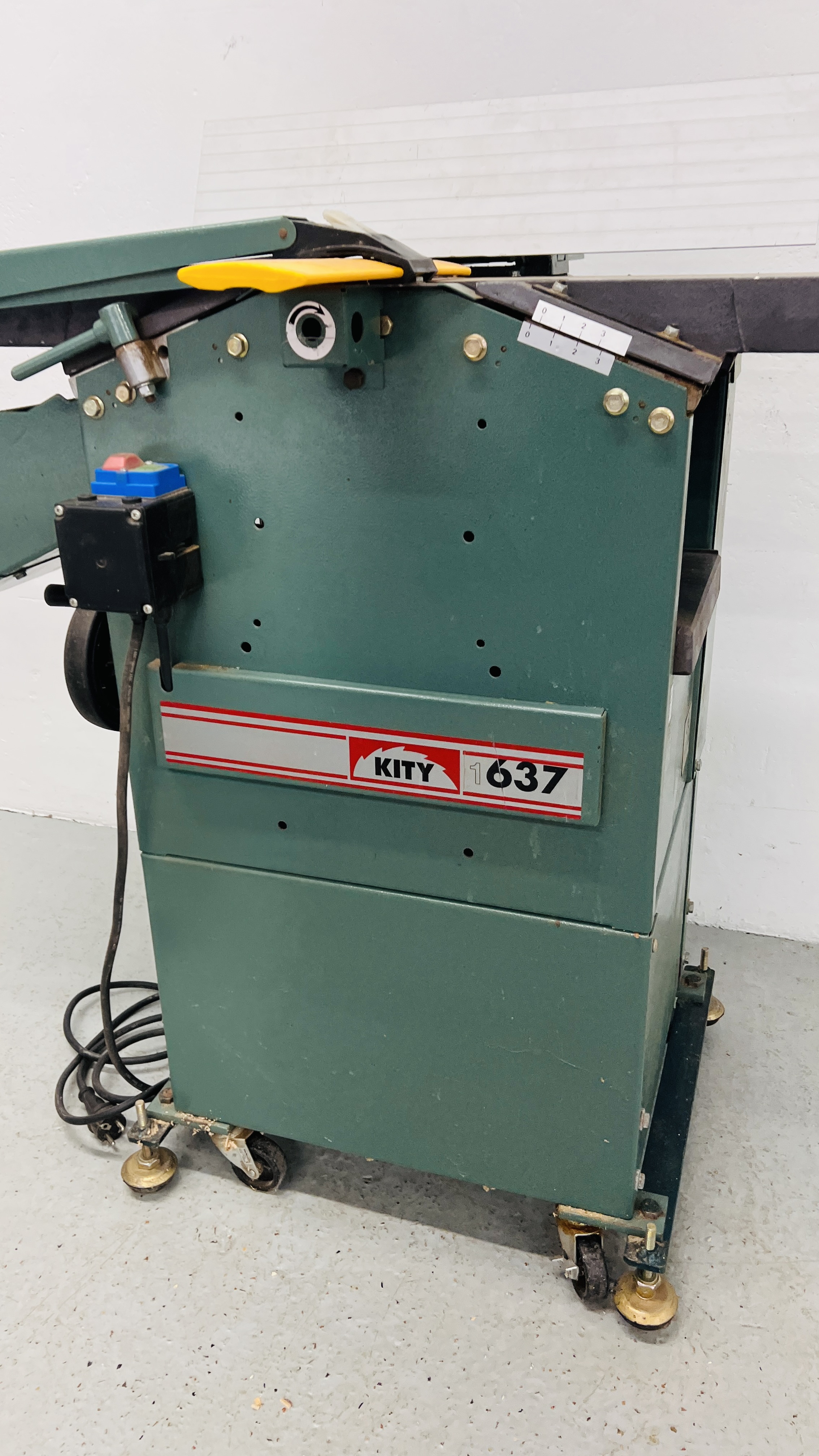 KITY 1637 PLANER THICKNESSER - SOLD AS SEEN. - Image 2 of 12
