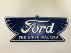 (R) OLD CAST FORD PLAQUE