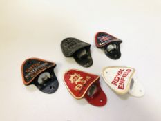 (R) 5 BOTTLE TOP OPENERS