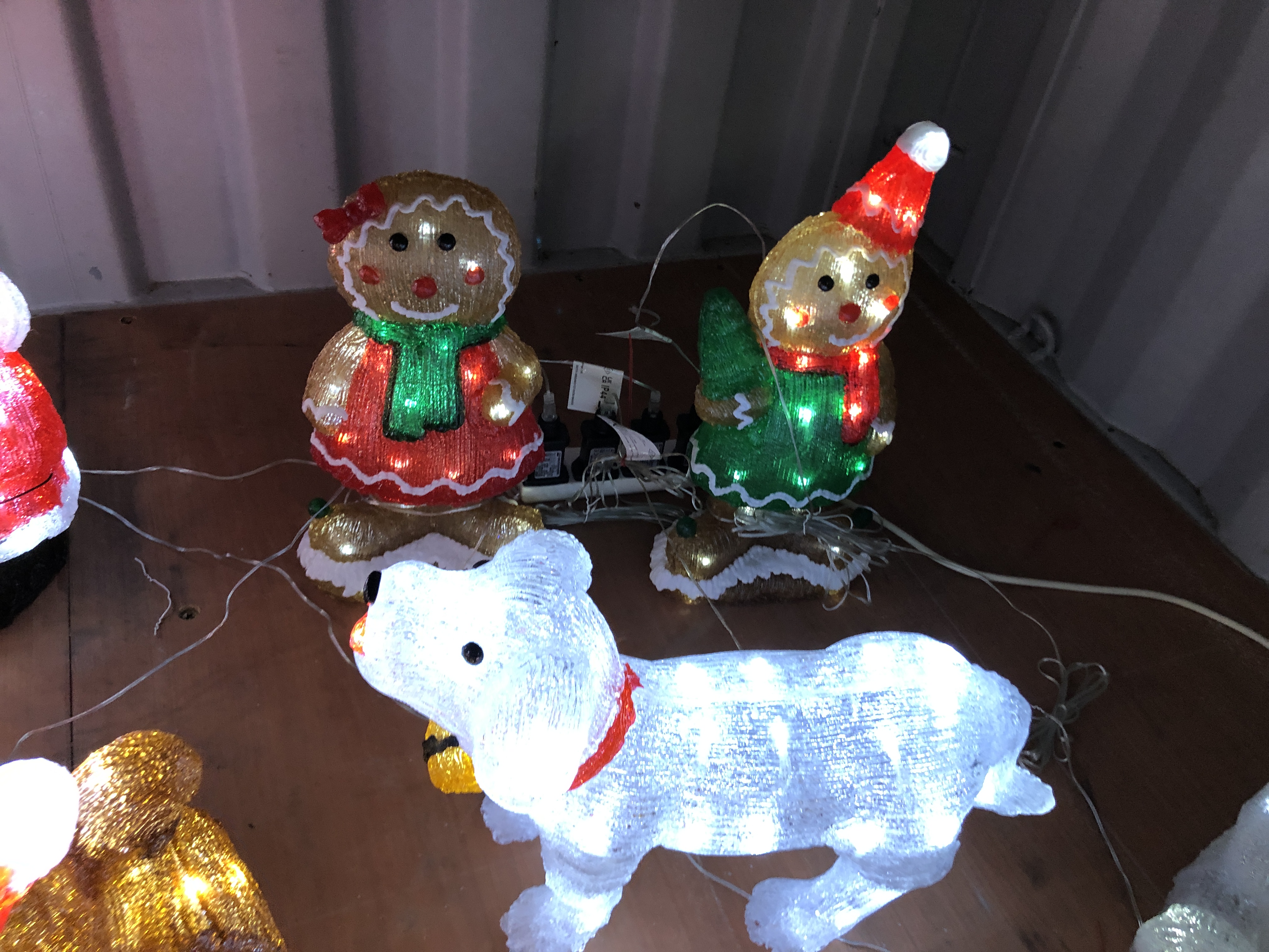 A COLLECTION OF 12 CHRISTMAS LED LIGHT DECORATIONS TO INCLUDE FATHER CHRISTMAS, - Image 5 of 7