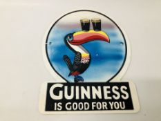 (R) ROUND GUINNESS TOUCAN SIGN