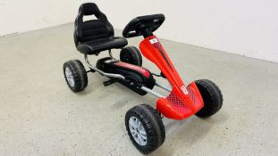 CHILD'S "RACE STAR" PEDAL CAR