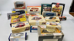 COLLECTION OF CORGI DIE-CAST MODEL VEHICLES TO INCLUDE: 1986 - C897/2 AEC 508 FORWARD CONTROL 5TON