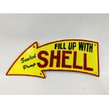 (R) LARGE SHELL ARROW PLAQUE