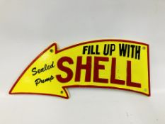 (R) LARGE SHELL ARROW PLAQUE