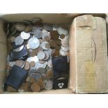 BOX GB COINS, CUPRO-NICKEL FLORINS AND SHILLINGS,