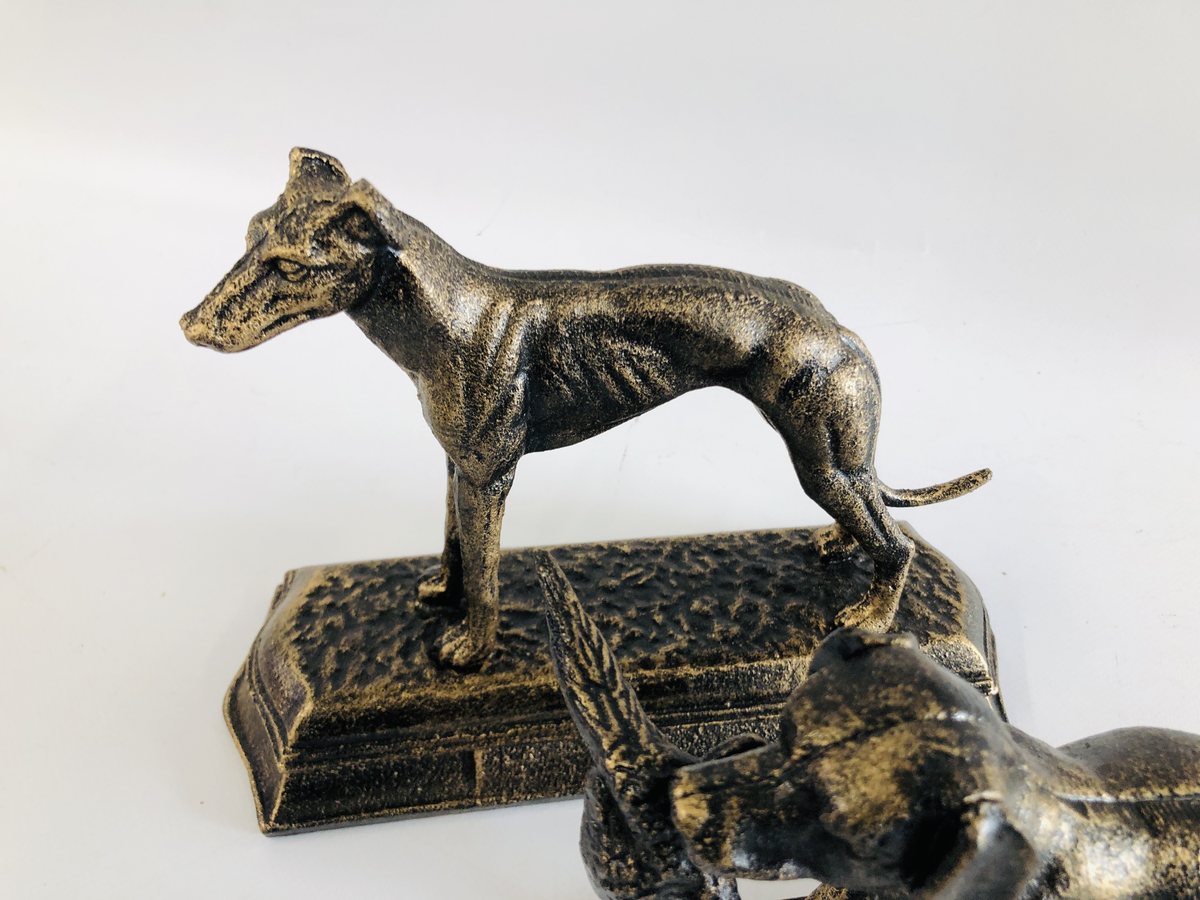 (R) RETRIEVER AND GREYHOUND FIGURES - Image 3 of 3