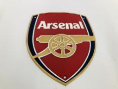 (R) ARSENAL FOOTBALL PLAQUE