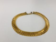 VINTAGE GERMAN AMERIKANER CLEOPATRA COLLAR STYLE NECKLACE