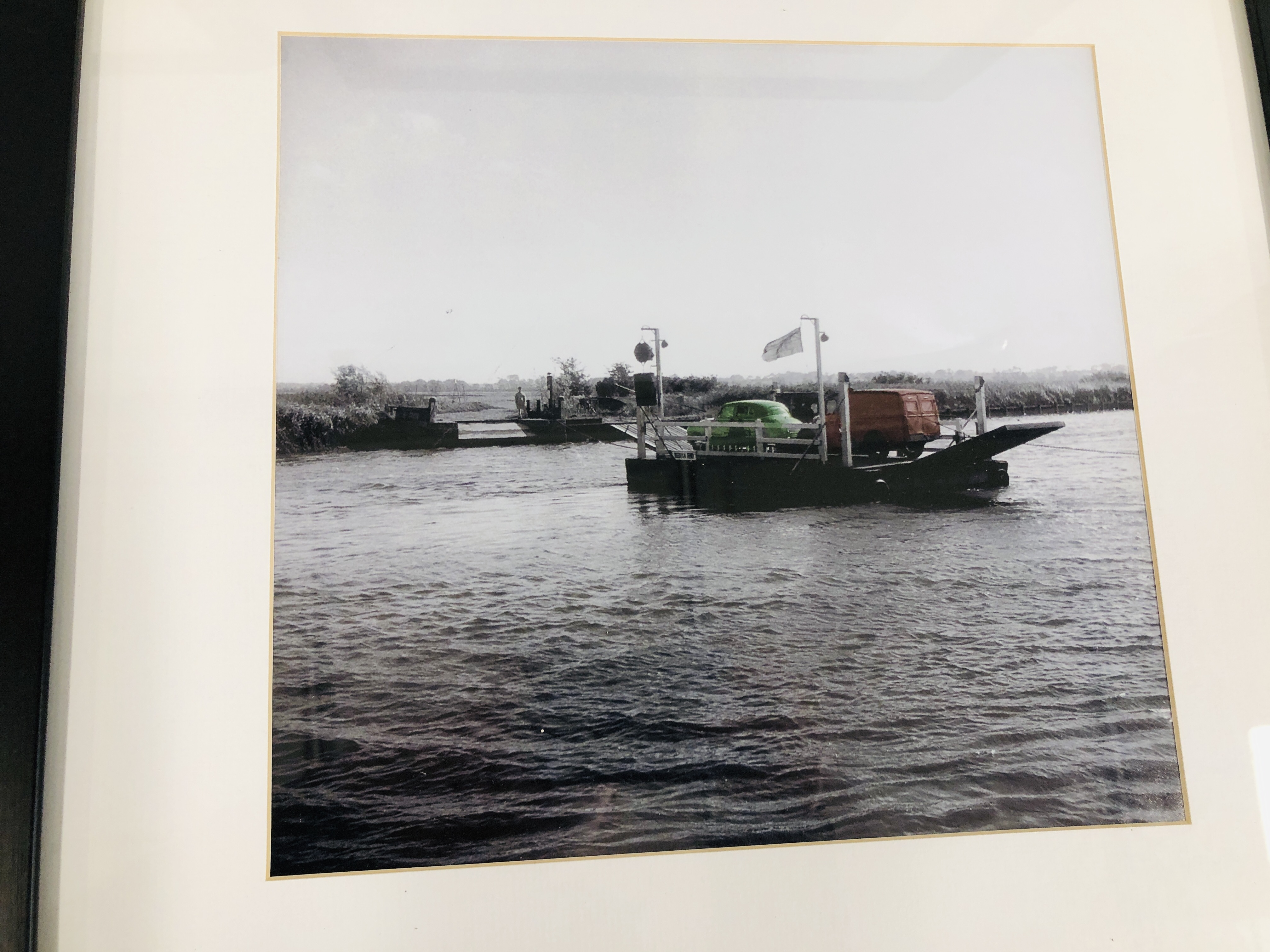 FOUR FRAMED AND MOUNTED LOCAL PHOTOGRAPHS TO INCLUDE NORWICH FLOODS AUGUST 27/12 CARROW ROAD, - Image 3 of 6