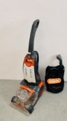 VAX RAPIDE ULTRA 2 FLOOR CLEANER, A/F CABLE TIDY BRACKET - SOLD AS SEEN.