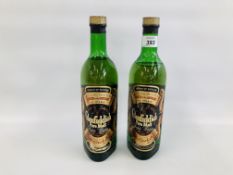 2 X 750ML GLENFIDDICH SINGLE MALT WHISKY.