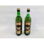 2 X 750ML GLENFIDDICH SINGLE MALT WHISKY.