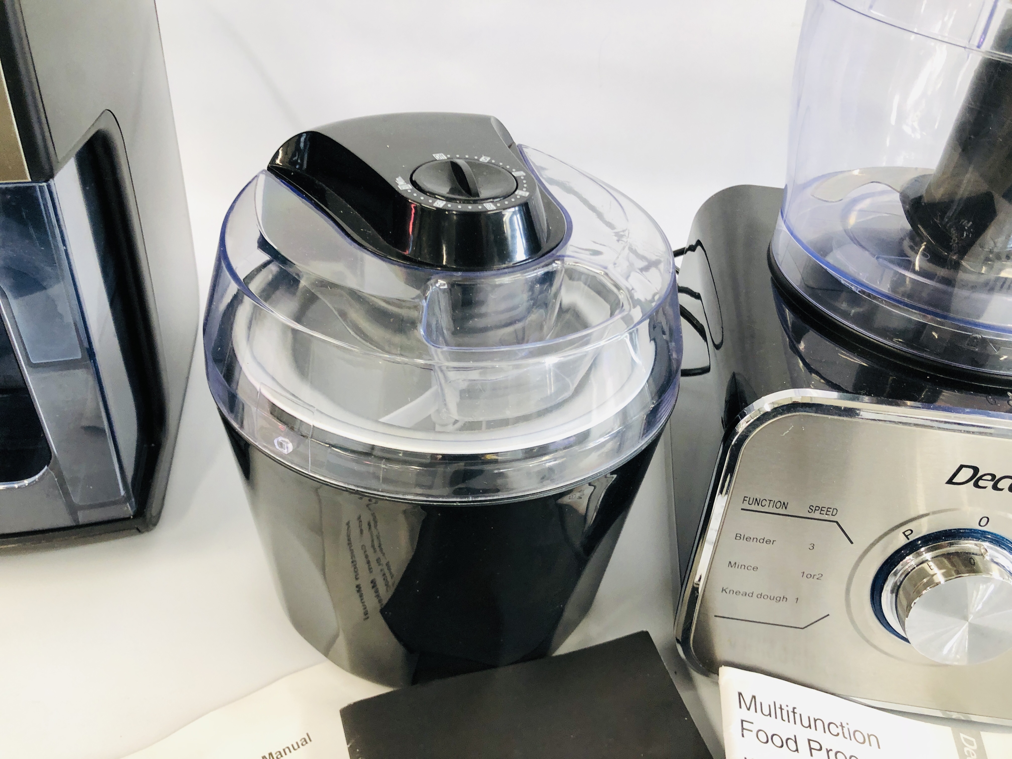 A MORPHY RICHARDS HOT WATER URN ALONG WITH DECEN MULTIFUNCTION FOOD PROCESSOR, - Image 3 of 7