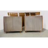 A PAIR OF QUAD ELECTROSTATIC LOUD SPEAKERS WITH ORIGINAL INSTRUCTIONS AND DELIVERY BOXES (NO