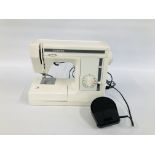 TOYOTA EX1 ELECTRIC SEWING MACHINE WITH FOOT PEDAL - SOLD AS SEEN