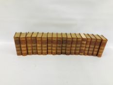 A COLLECTION OF 18 CHARLES DICKENS LIBRARY BOOKS