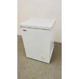 A FRIDGE MASTER CHEST FREEZER, W 57CM - SOLD AS SEEN.