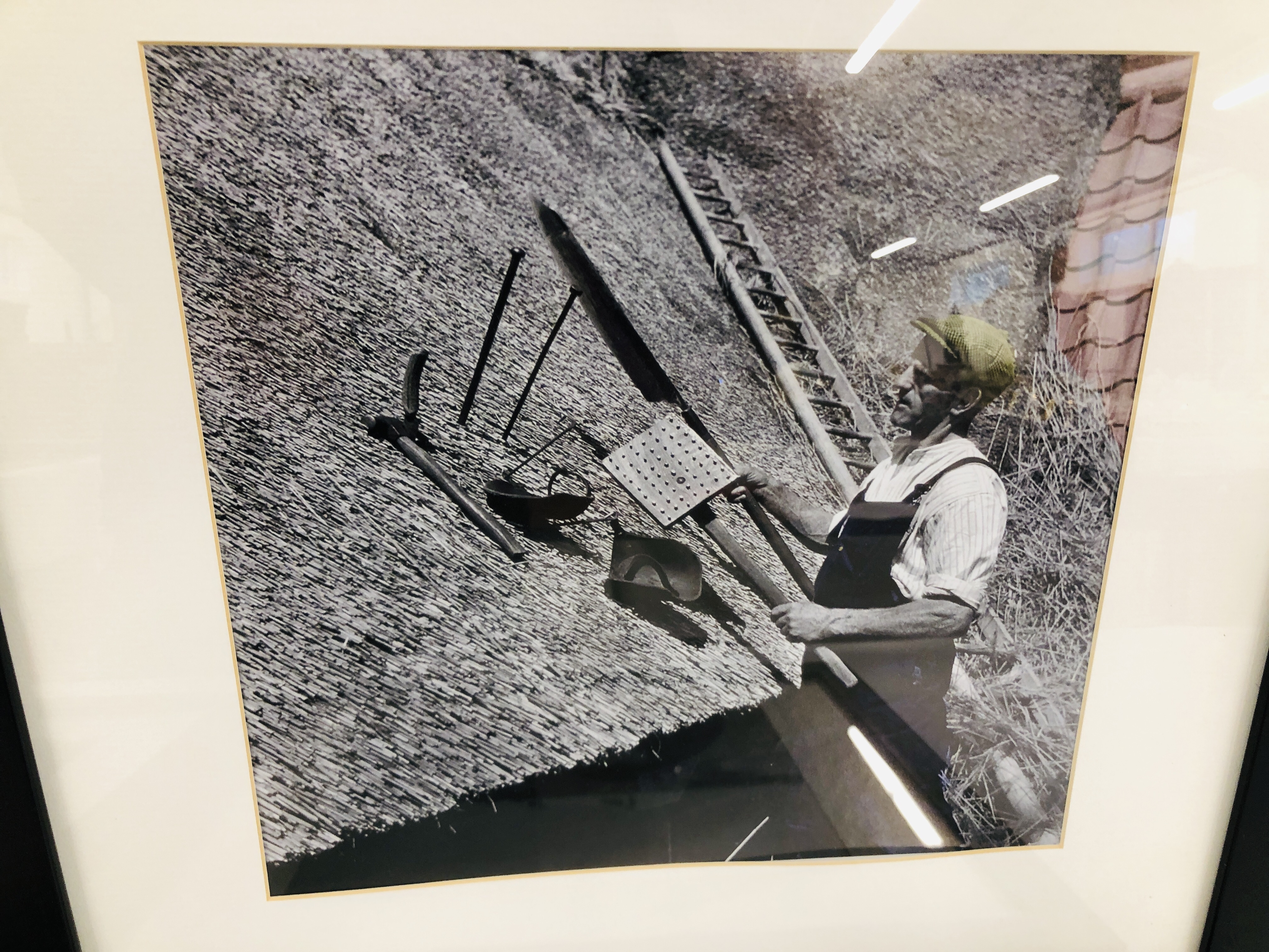 FOUR FRAMED AND MOUNTED LOCAL PHOTOGRAPHS TO INCLUDE NORWICH FLOODS AUGUST 27/12 CARROW ROAD, - Image 4 of 6