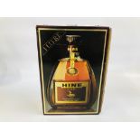 1 X LITRE HINE V.S.O.P FINE CHAMPAGNE COGNAC.