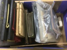 BOX OF PHOTOGRAPHS IN ALBUMS AND LOOSE, SNAPSHOTS, HOLIDAYS, FAMILY ALBUMS ETC.
