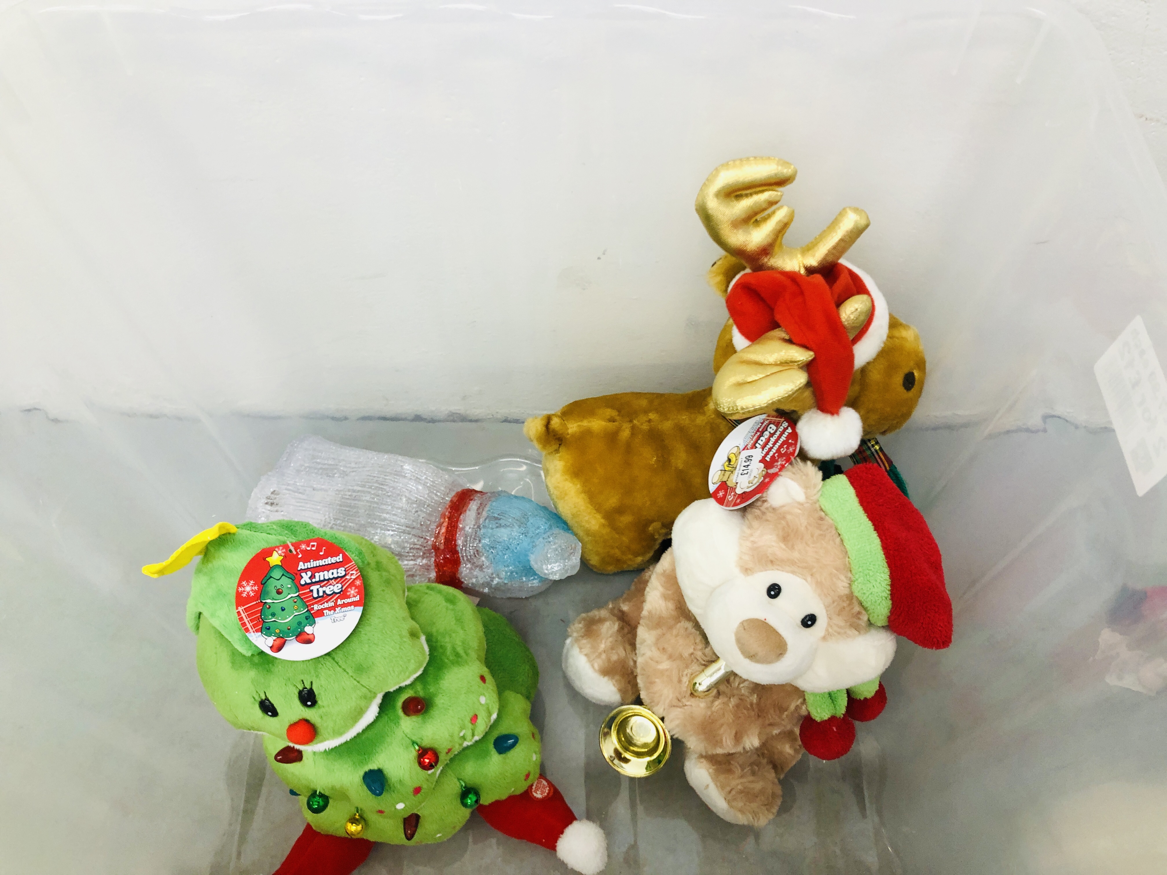 2 LARGE BOXES CONTAINING APPROXIMATELY 30 SOFT CHRISTMAS CHARACTERS, - Image 8 of 8
