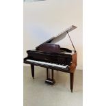 A REVAL BABY GRAND PIANO.