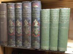 5 vol. complete set of The Monthly Chronicle of North-Country Lore and Legend.