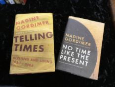Gordimer (Nadine) A unique collection of 22 books, mostly hardback,
