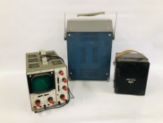 TELEQUIPMENT OSCILLOSCOPE S52 SERIAL No.