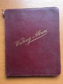 c1900 COMMONPLACE BOOK, NUMEROUS DRAWINGS, PROSE ETC INCLUDING BOER WAR INTEREST.