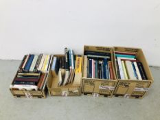 FOUR BOXES OF ANTIQUE AND COLLECTIBLE REFERENCE BOOKS