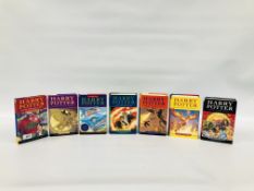 GROUP OF FOUR HARRY POTTER FIRST EDITION HARDBACK BOOKS TO INCLUDE THE DEATHLY HALLOWS,
