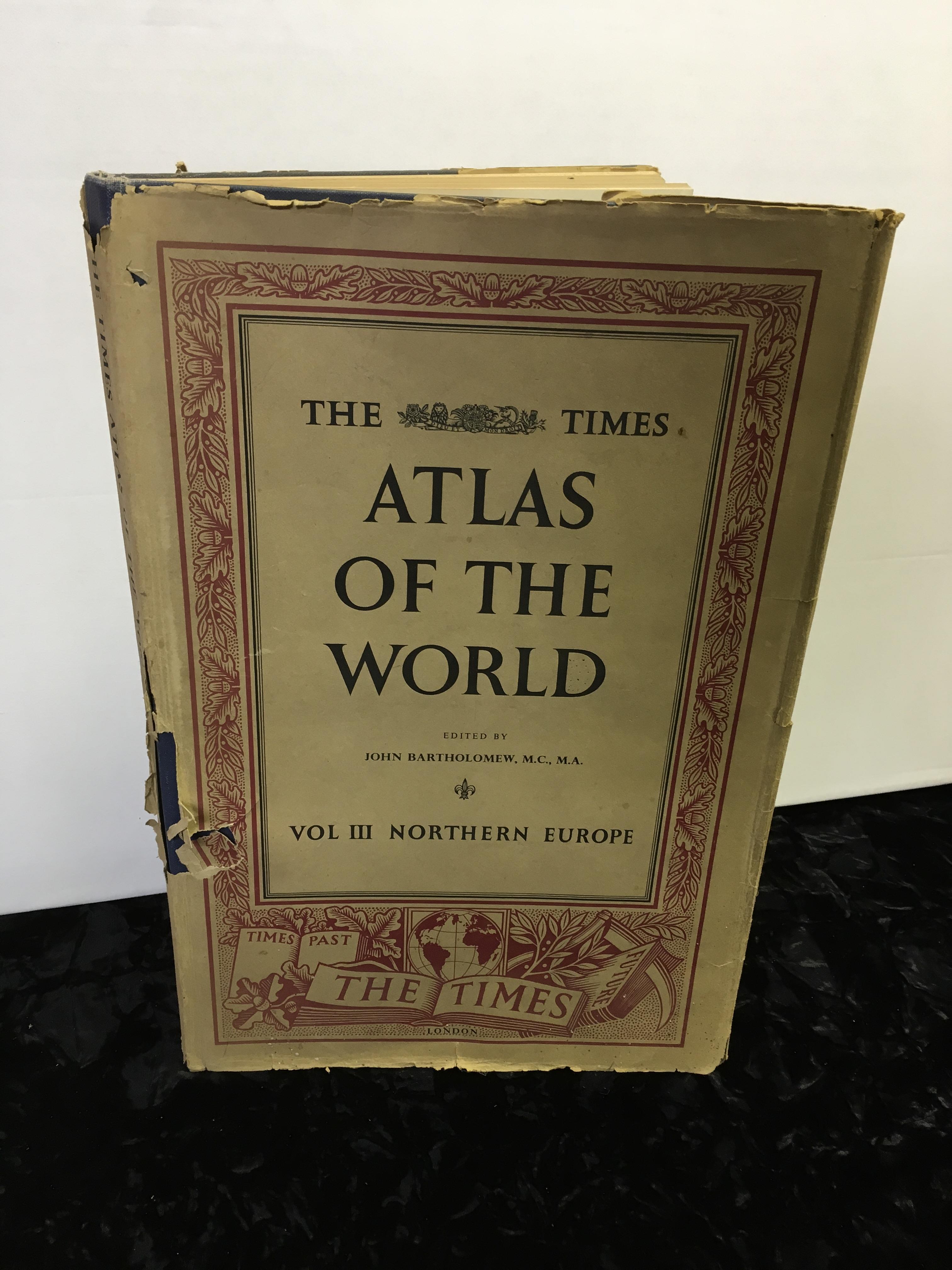 Bartholomew (John) Editor. Times Atlas of the world. Vols. 1,2,3,4 & 5. - Image 3 of 5