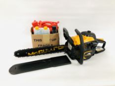 MC CULLOCH PETROL CHAINSAW MODEL CS 50S COMPLETE WITH INSTRUCTIONS,