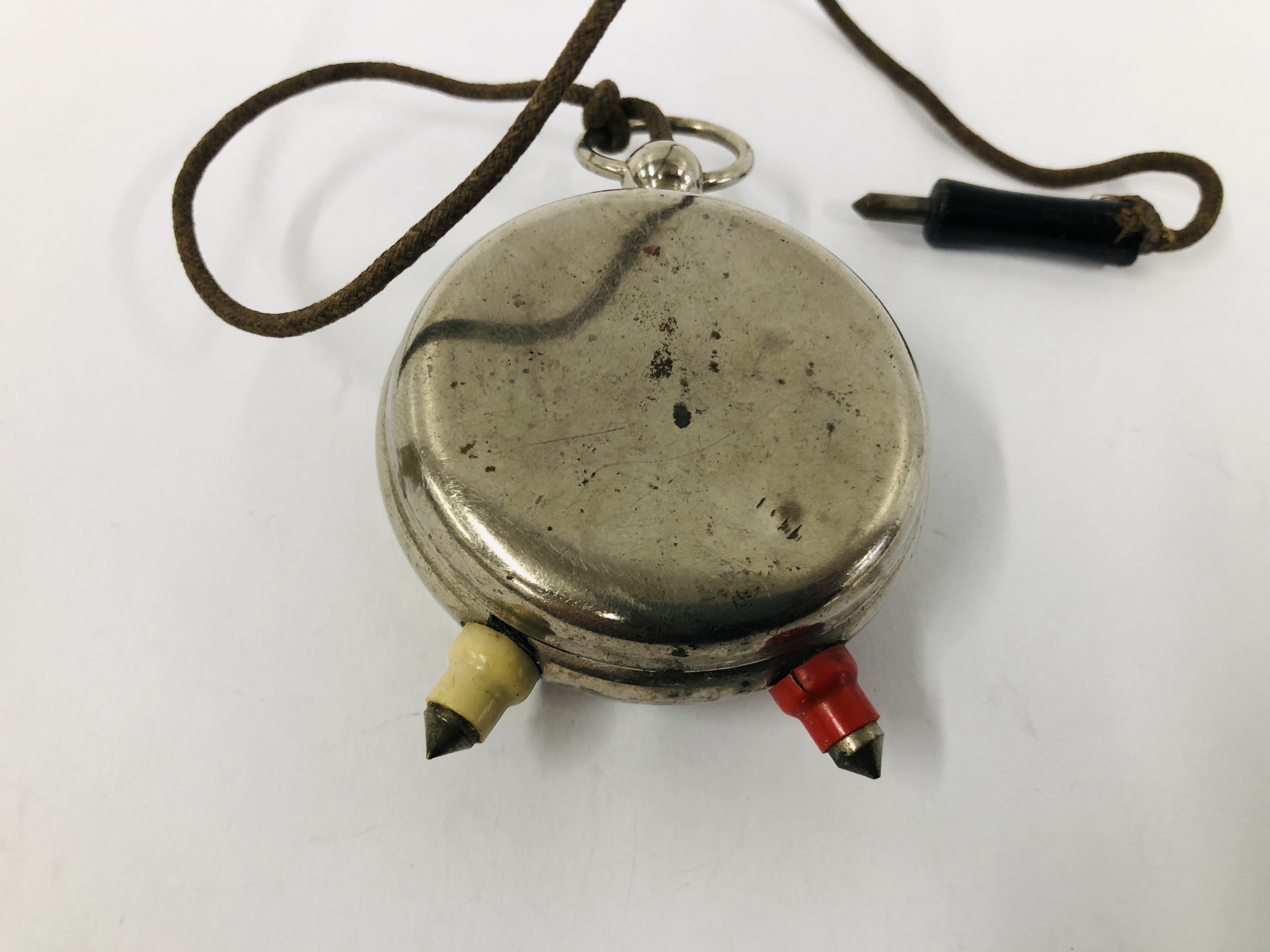 VINTAGE AMERICAN POCKET WATCH VOLT METER. - Image 3 of 6