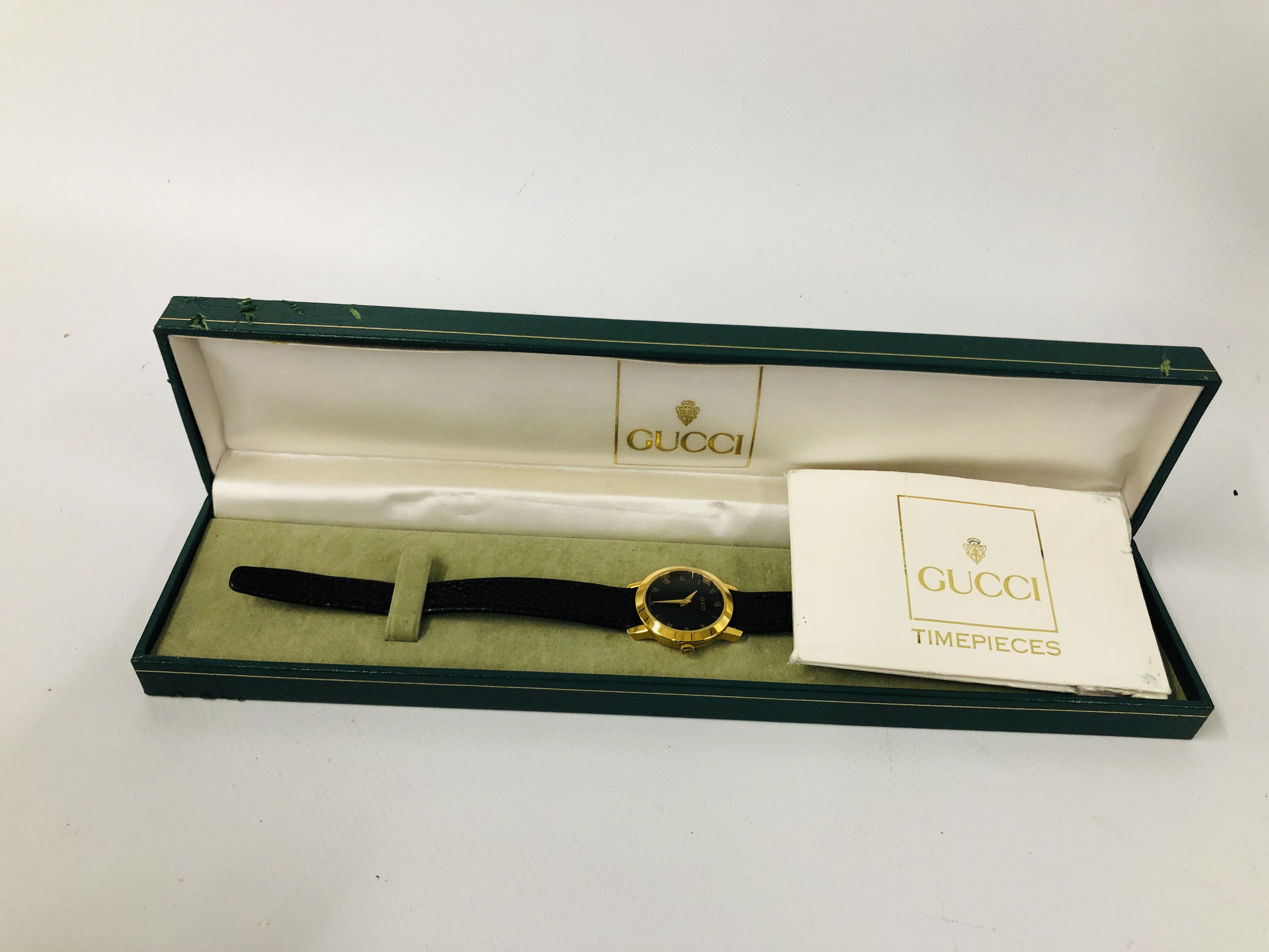 LADIES WRIST WATCH MARKED GUCCI MODEL NO. 2200L SERIAL NO. - Image 14 of 16