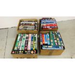 FOUR BOXES JIGSAW PUZZLES TO INCLUDE MANY WASGIJ AND 1000 PIECE PUZZLES (30 PLUS PUZZLES)