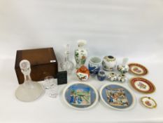 COLLECTION OF ORIENTAL CERAMICS TO INCLUDE JARS, VASES,