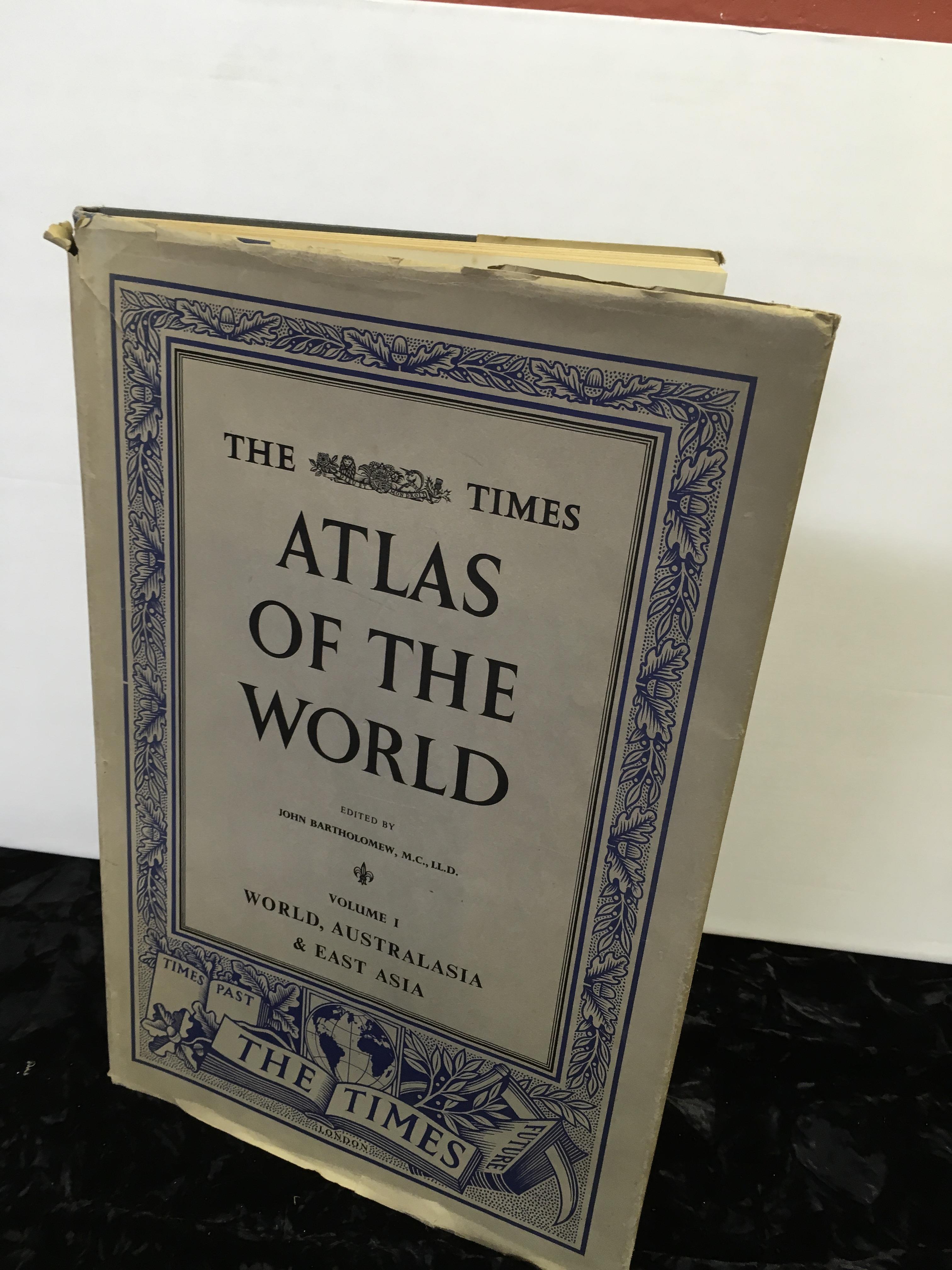 Bartholomew (John) Editor. Times Atlas of the world. Vols. 1,2,3,4 & 5.