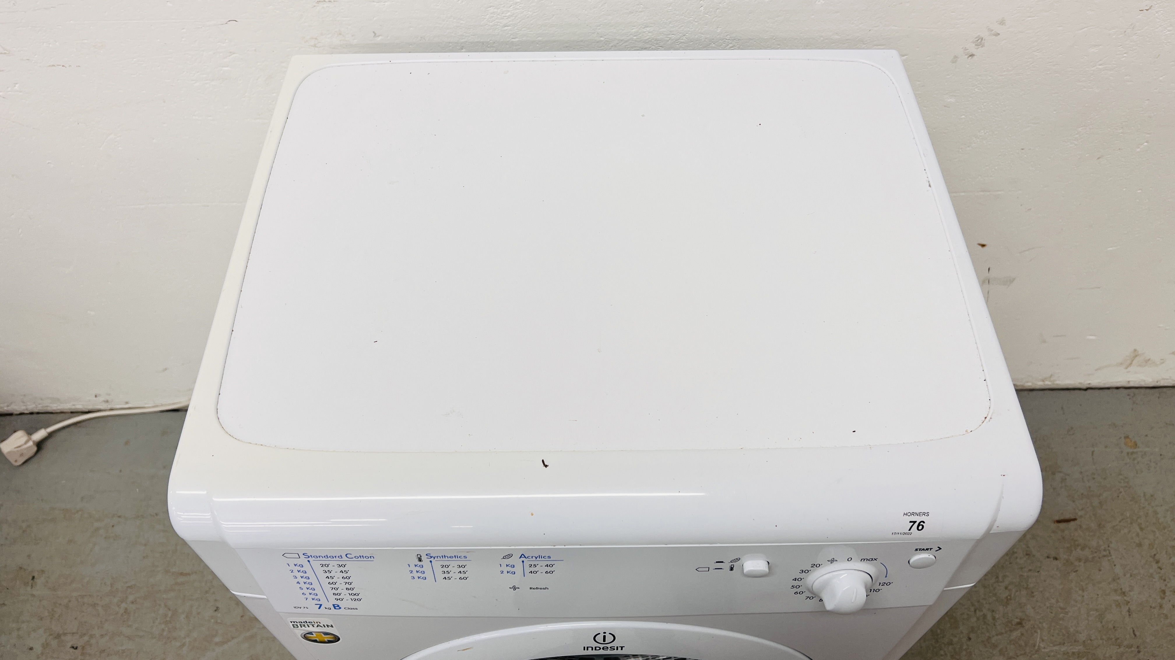 INDESIT 7KG. - Image 8 of 8